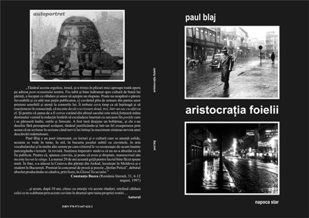 Paul Blaj – «Aristocraţia foielii»